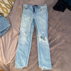 Abercrombie Simone high waste skinny jeans